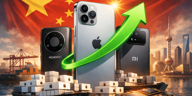 Apple tops China smartphone sales as iPhone 17 defies chip shortage