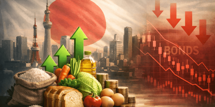 Japan bond yields surge as food tax cut lifts stocks before snap election