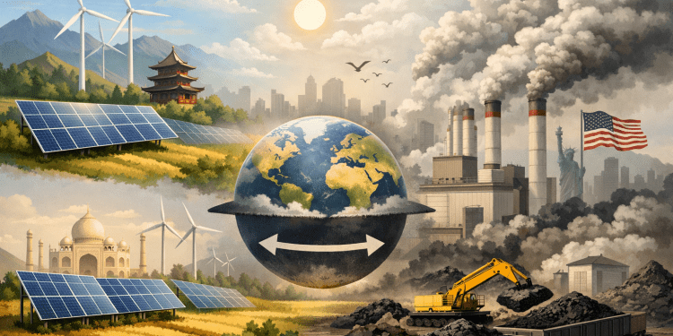 Global power emissions flat in 2025 as China, India cut coal pollution