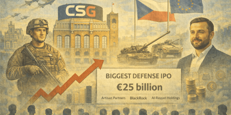 CSG’s Amsterdam IPO puts Czech defence empire in Europe’s market spotlight