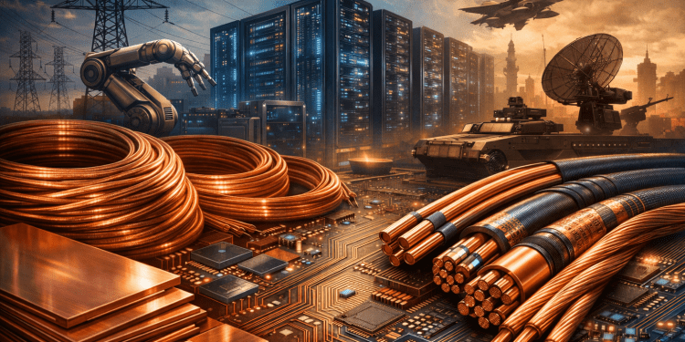 Copper demand to surge 50% by 2040, driven by AI, defense, says S&P