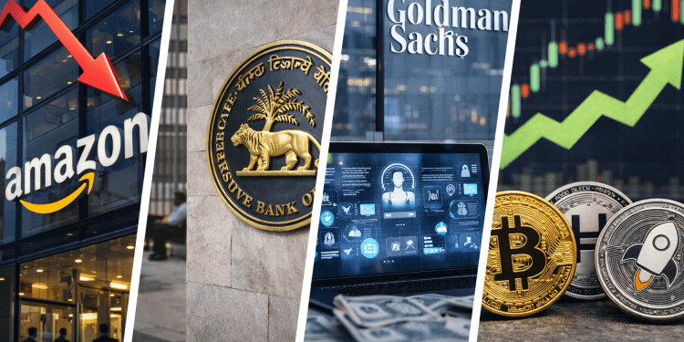 Evening digest: Amazon’s AI capex, Bitcoin, XRP rebound, Goldman’s AI pivot