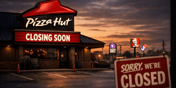 Yum! to close 250 Pizza Hut stores as sales slump amid strategic review 