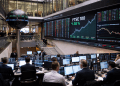 FTSE 100 Index futures enter correction as top UK shares plunge