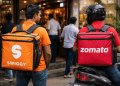 Swiggy, Eternal shares fall as LPG shortage fears hit food delivery