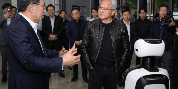 Is LG Electronics partnering with Nvidia on AI and robotics?