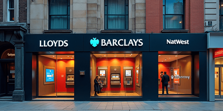 FTSE 100 Index drops as Barclays, NatWest, and Lloyds sink amid 2 key risks