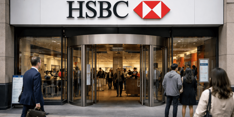 HSBC share price forms a doji candle: Is it setting the stage for a rally?
