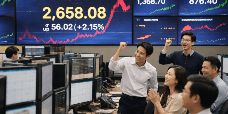 Kospi Index today: here’s why South Korean stocks are soaring