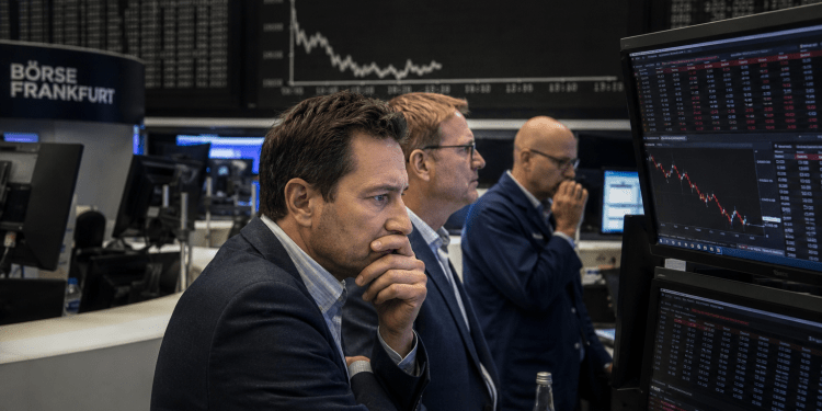STOXX 600 retreats from record high as technology stocks decline