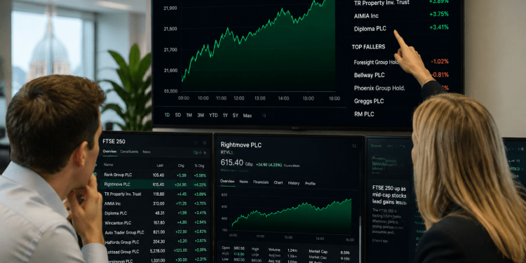 FTSE 250 edges up as Segro rally lifts UK property stocks