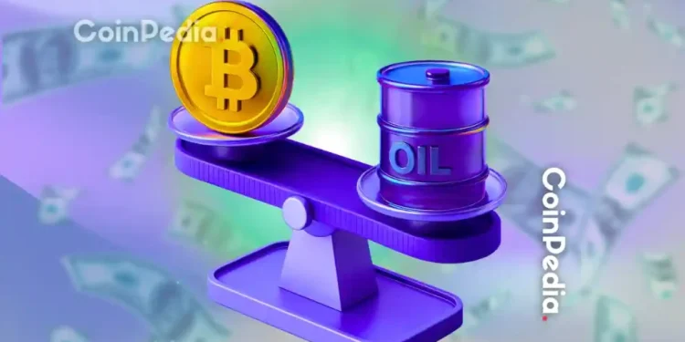 CryptoQuant Explain How Surge In Oil Prices Hurted Bitcoin, Historically